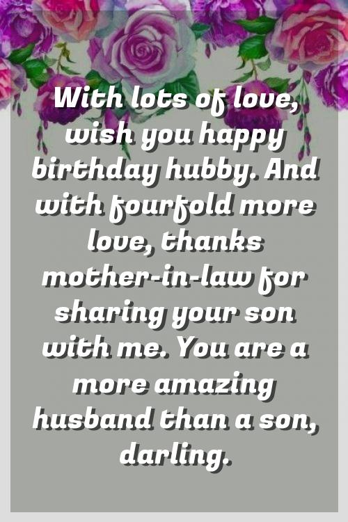 happy birthday wishes dear husband